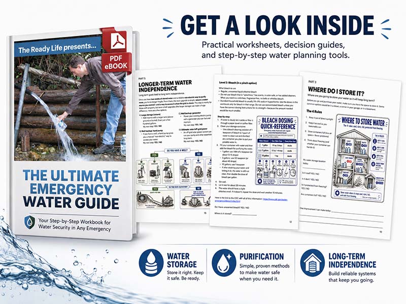 Look inside the Ultimate Emergency Water Guide
